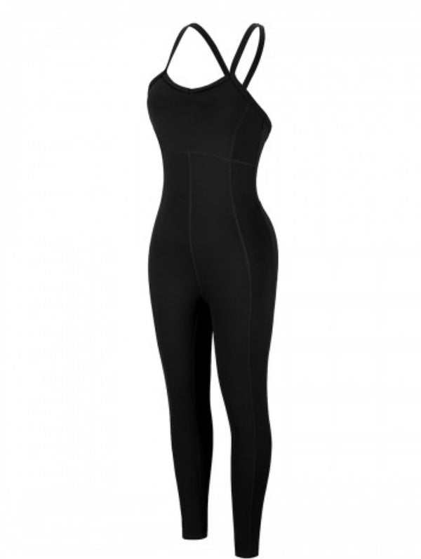 Strappy Back Yoga Bodysuit