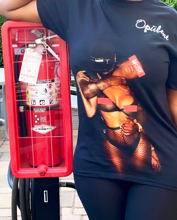 “Opulent Icon MUSE & RICH SEX” Graphic Tee Exclusive