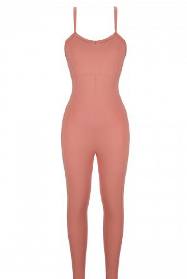 Strappy Back Yoga Bodysuit