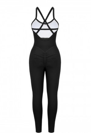 Strappy Back Yoga Bodysuit