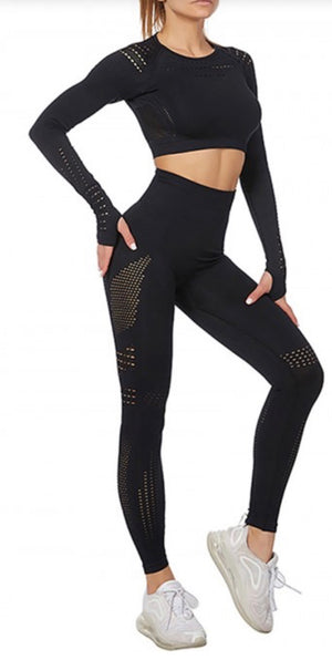 Mesh Pant Set