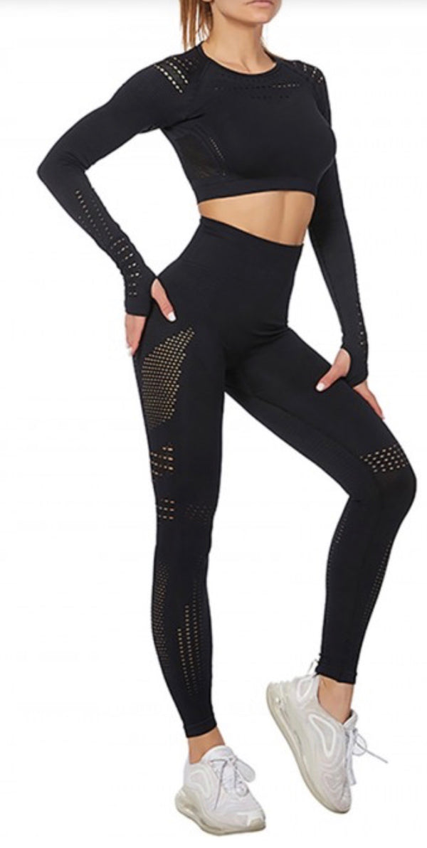 Mesh Pant Set